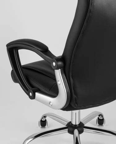 Кресло руководителя Stool Group TopChairs Tower Черный