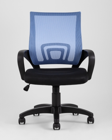 Компьютерное кресло Stool Group TopChairs Simple Голубое