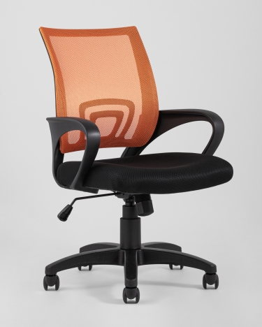 Компьютерное кресло Stool Group TopChairs Simple Оранжевое
