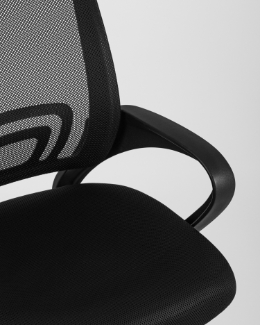 Компьютерное кресло Stool Group TopChairs Simple Черное