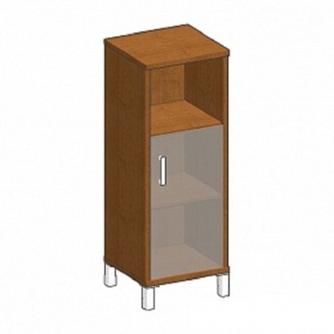 Стеллаж стекло тонированное Skyland В421.5 L Дуб девон