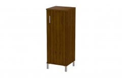 Стеллаж с дверью ДСП Skyland В421.6 L Орех Даллас