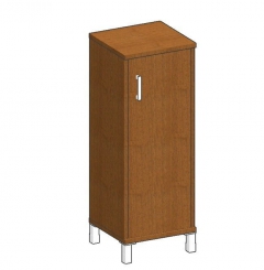 Стеллаж с дверью ДСП Skyland В421.6 L Дуб девон