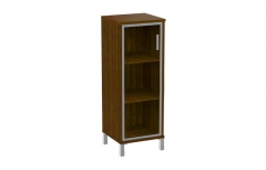 Стеллаж стекло тонированное Skyland В421.7 R Орех Даллас
