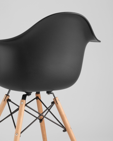 Стул Stool Group Eames DAW Черный
