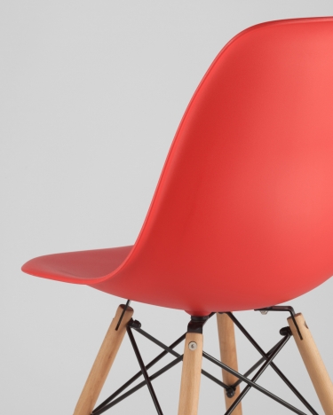 Стул Stool Group Eames DSW Красный