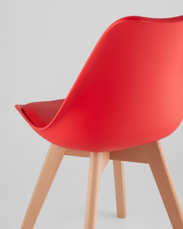 Стул Stool Group Frankfurt Красный