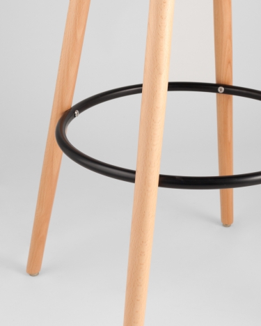 Стул Stool Group Eames DSW барный Черный