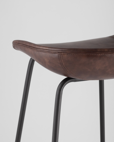 Стул барный Stool Group Beetle Lite PU Коричневый
