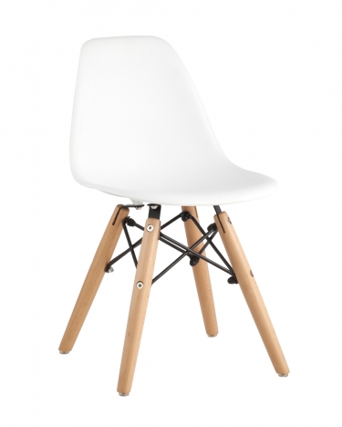 Стул Stool Group EAMES DSW детский Белый