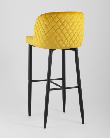 Стул барный Stool Group Оскар велюр Оранжевый
