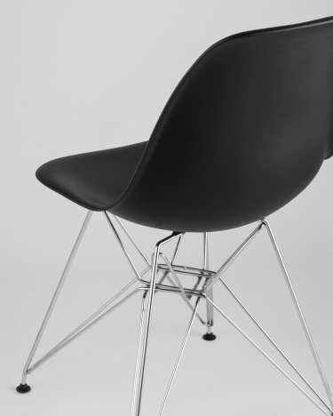 Стул Stool Group Eames DSR Черный