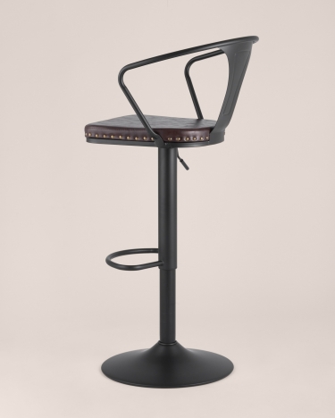 Стул барный Stool Group TOLIX ARMS SOFT Черный