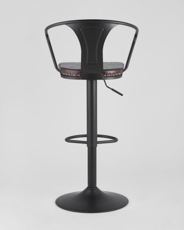 Стул барный Stool Group TOLIX ARMS SOFT Черный