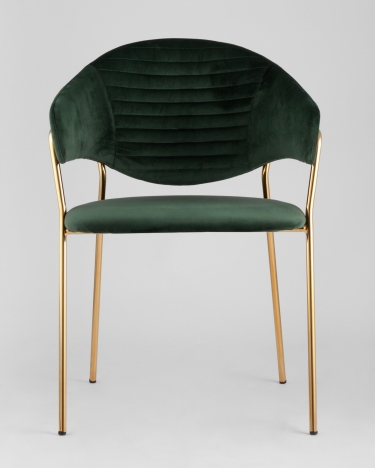 Стул мягкий Stool Group Эвита Зеленый