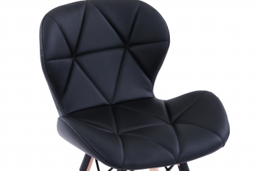 Стул Stool Group Бон экокожа Черный