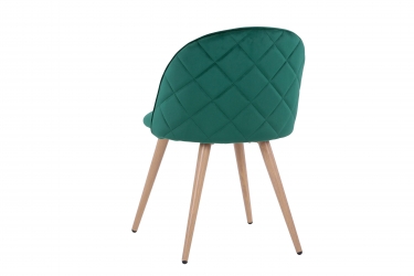 Стул Stool Group Лион с ромбами Зеленый