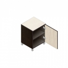 Тумба подкатная Альтерна Р.Т-1 Венге