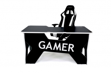 Стол геймерский DXRacer Generic Comfort Gamer2/DS/NW Белый Черный
