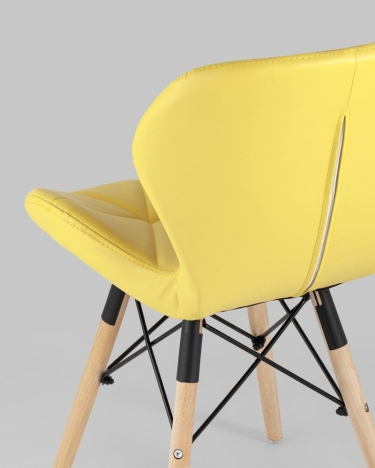 Стул Stool Group Бон экокожа Желтый