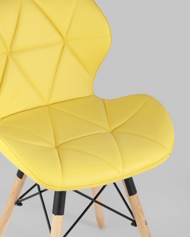 Стул Stool Group Бон экокожа Желтый