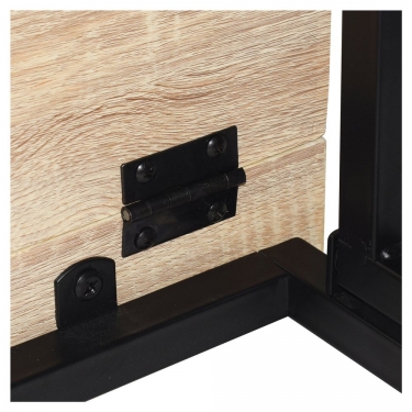Стол на металлокаркасе BRABIX BRABIX LOFT CD-001 Дуб натуральный