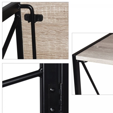 Стол на металлокаркасе BRABIX BRABIX LOFT CD-002 Дуб антик