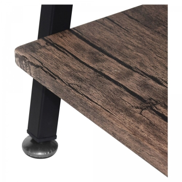 Стол на металлокаркасе BRABIX BRABIX LOFT CD-004 Мореный дуб