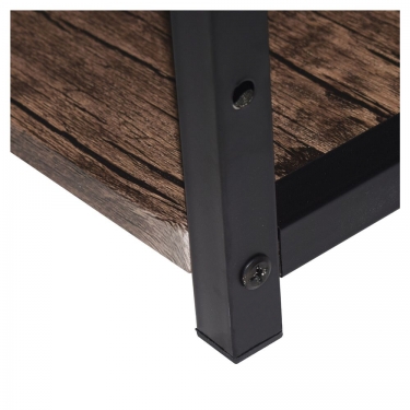 Стол на металлокаркасе BRABIX BRABIX LOFT CD-005 Мореный дуб