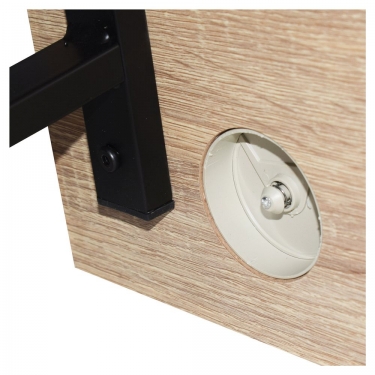 Стол на металлокаркасе BRABIX BRABIX LOFT CD-006 Дуб натуральный