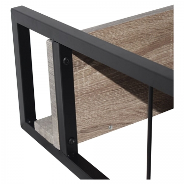 Стеллаж на металлокаркасе BRABIX BRABIX LOFT SH-003 Дуб антик