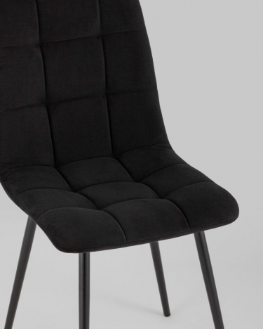 Стул Stool Group Oliver велюр Черный