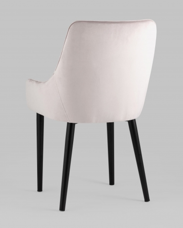 Стул Stool Group Джоан велюр Светло-розовый