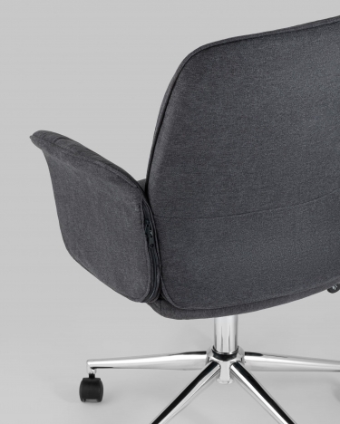 Стул офисный Stool Group Simona Серый