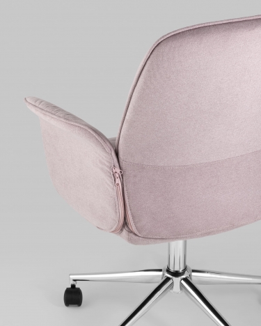 Стул офисный Stool Group Simona Розовый