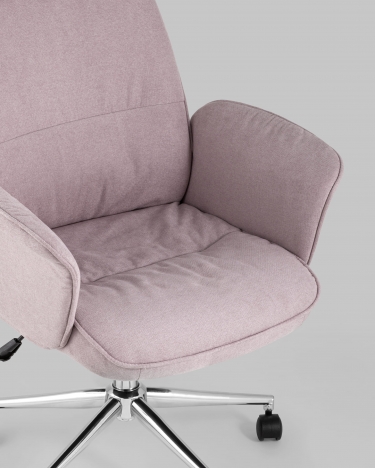 Стул офисный Stool Group Simona Розовый