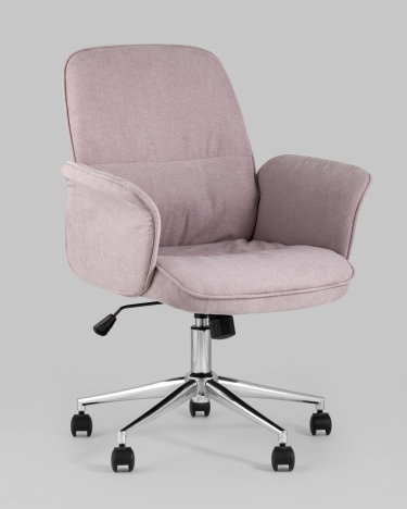 Стул офисный Stool Group Simona Розовый