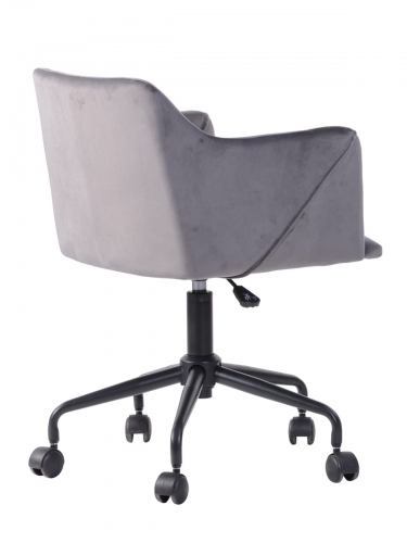 Стул офисный Stool Group Jamal велюр Серый