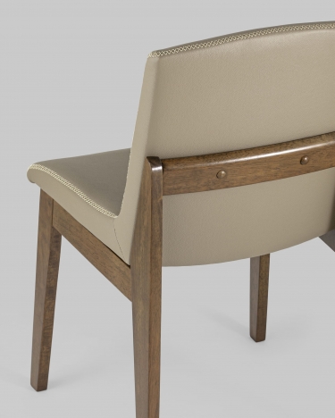 Комплект из двух стульев Stool Group LOKI 2 шт экокожа Бежевый