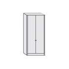 Гардероб POINTEX DVS2350203 Темный орех