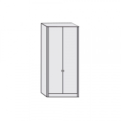 Гардероб POINTEX DVS2350203 Темный орех