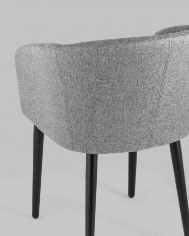 Кресло Stool Group Ральф рогожка Темно-серый