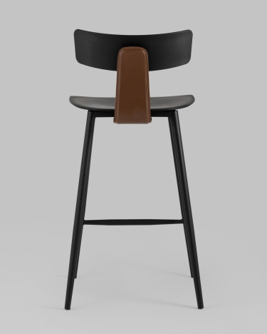 Стул полубарный Stool Group ANT Б пластиковый Черный