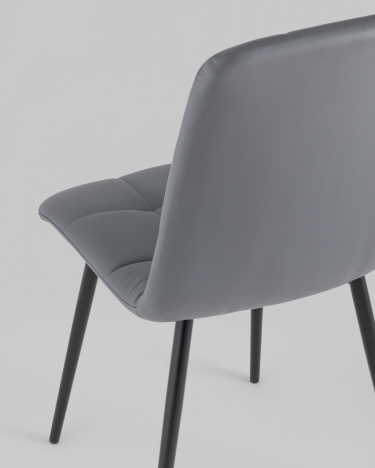 Стул Stool Group Oliver экокожа Серый