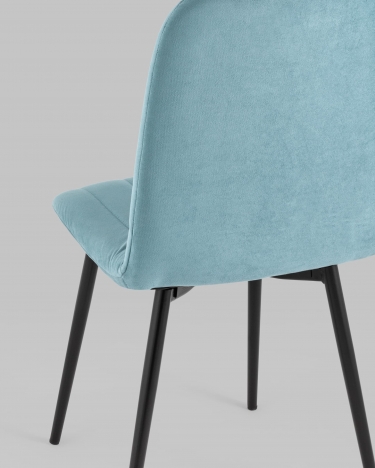 Стул Stool Group EasyвелюрПыльно-голубой