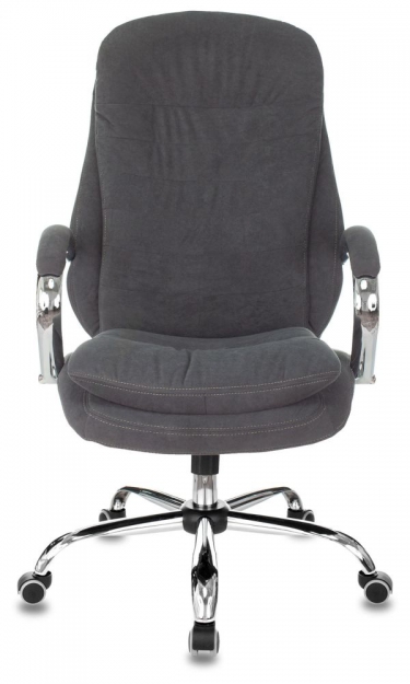 Кресло руководителя Бюрократ Бюрократ T-9950SL Fabric серый Alfa 44
