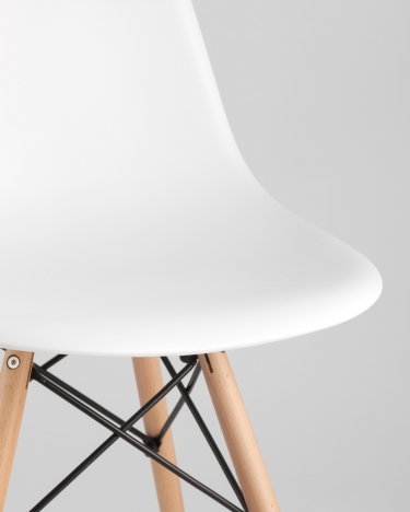 Стул Stool Group Eames DSW Белый