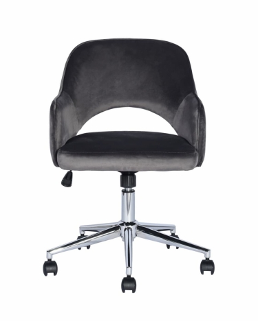 Компьютерное кресло Stool Group Кларк велюр Серый