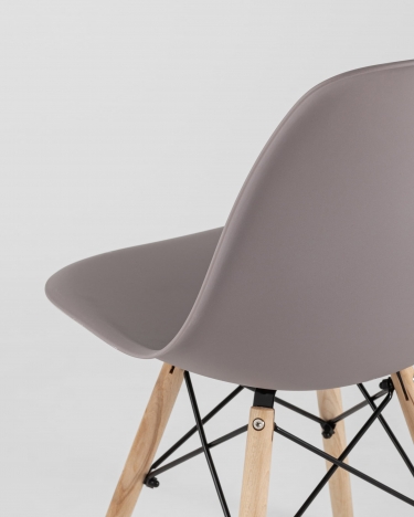 Стул Stool Group Style DSW NEW Темно-бежевый