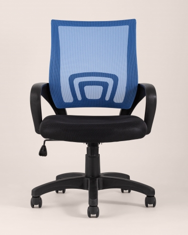 Компьютерное кресло Stool Group TopChairs Simple Синее